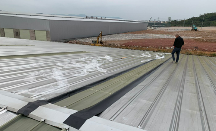 三水厂房屋面防水维修案例